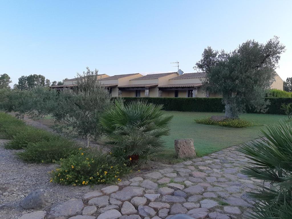 Zahrada ubytování Agriturismo Is Solinas