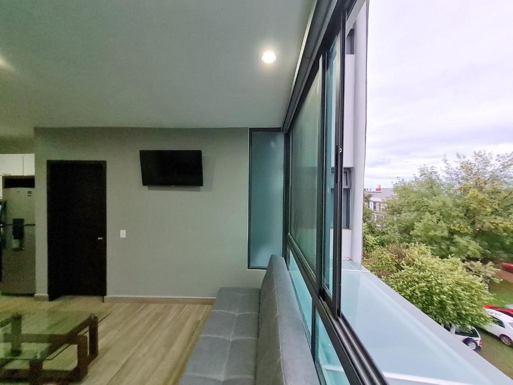 Balkón nebo terasa v ubytování Casa Arandas Hotel - Suits