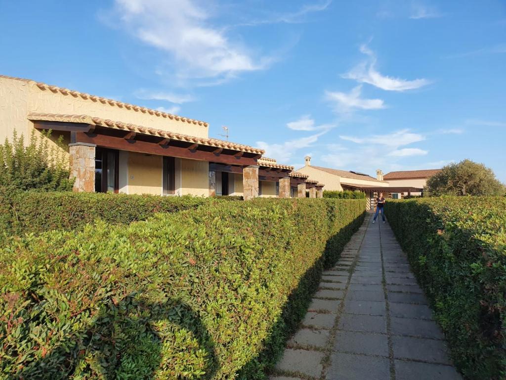 Zahrada ubytování Agriturismo Is Solinas