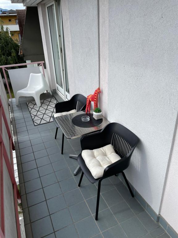 Posedenie v ubytovaní HappyLivingApartments