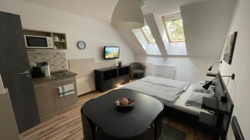 Kuchyňa alebo kuchynka v ubytovaní Benevia Apartments