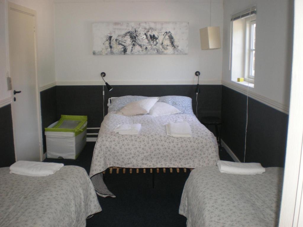 Кровать или кровати в номере Danninghus