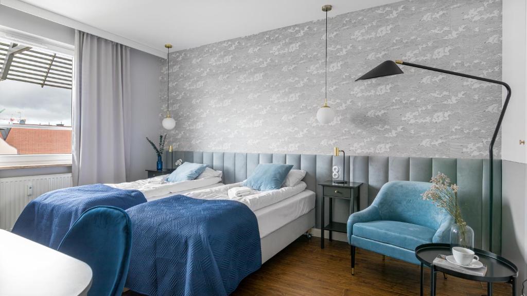 Posteľ alebo postele v izbe v ubytovaní Comfy Apartments - Lastadia LUX