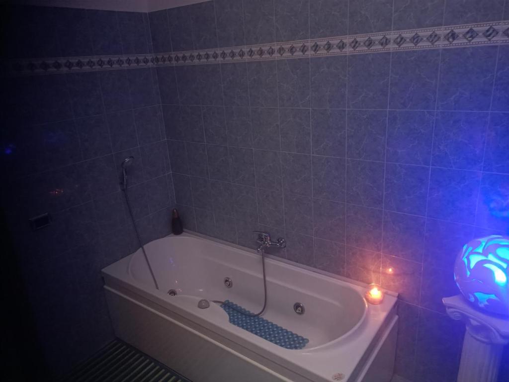 Koupelna v ubytování Casa Sole
