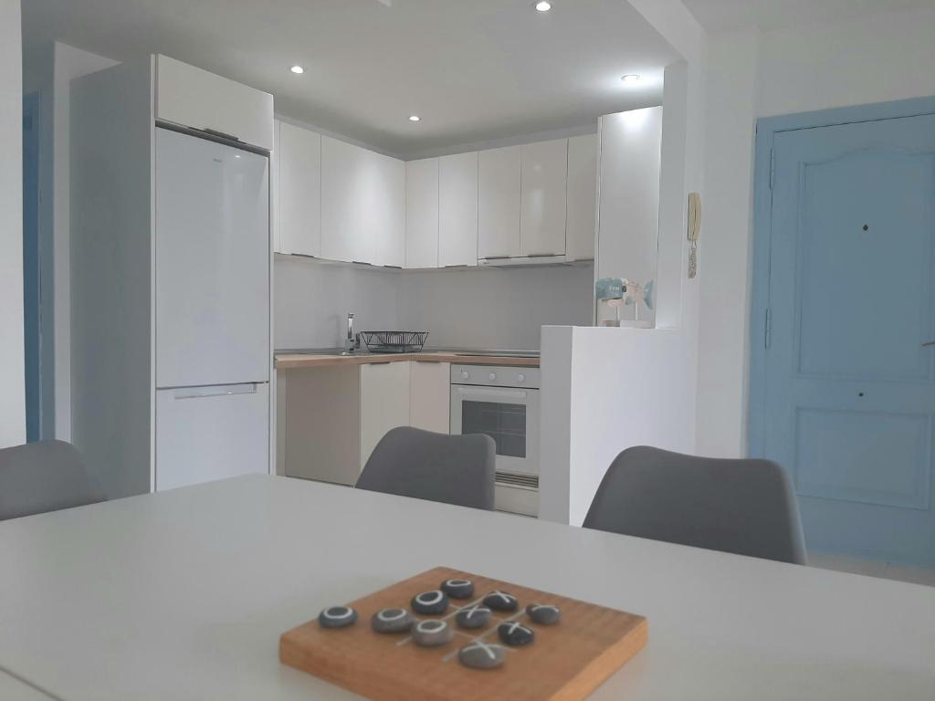 Kuchyň nebo kuchyňský kout v ubytování Viento House