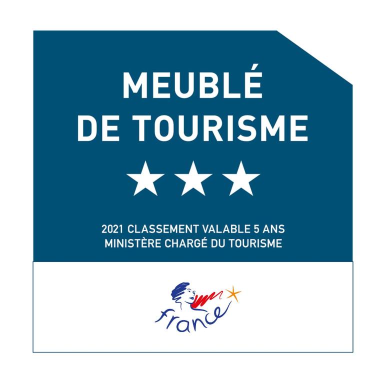 Certifikát, hodnocení, plakát nebo jiný dokument vystavený v ubytování T2 Meublé Tourisme 3 etoiles, pied des pistes-parking privé avec balcon et superbe vue