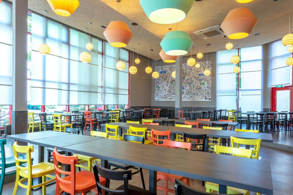 Restaurace v ubytování a&o Berlin Kolumbus