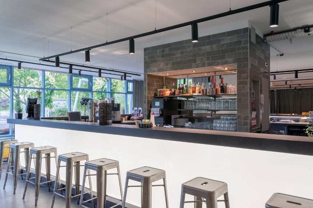 Restaurace v ubytování a&o Berlin Kolumbus