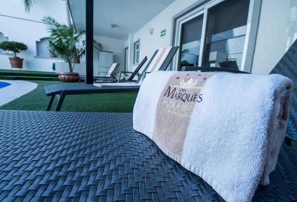 Posezení v ubytování Del Marques Hotel and Suites