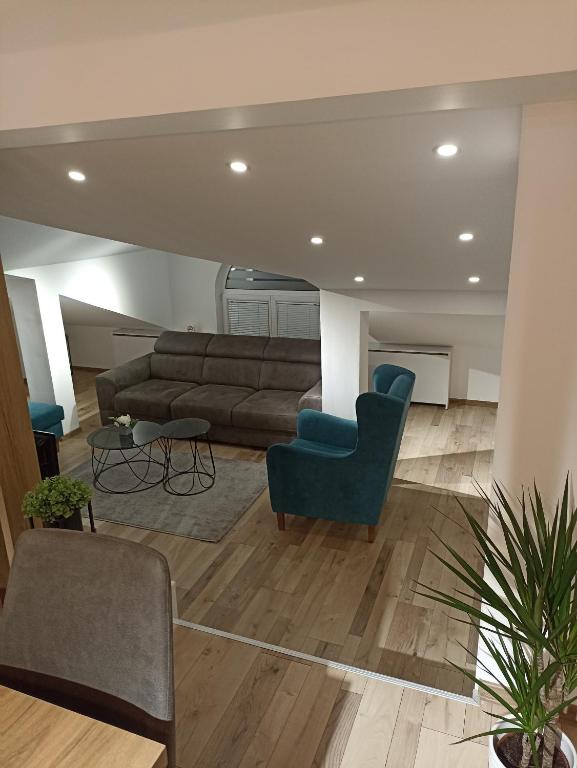 Posezení v ubytování Sky Luxury