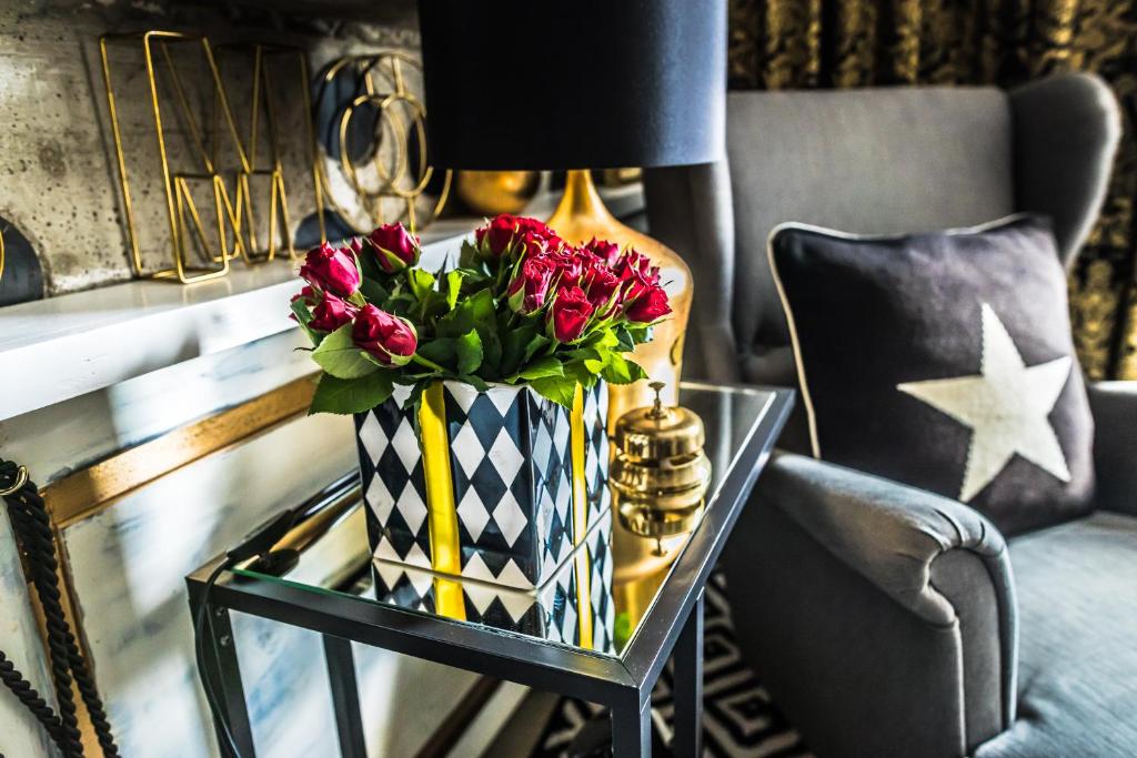 Posezení v ubytování Boutique Hotel Massimos