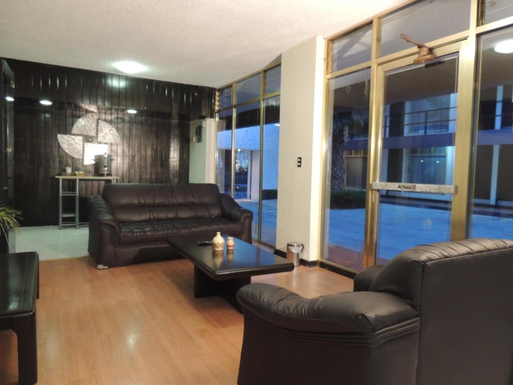 Posezení v ubytování Hotel Lizbeth