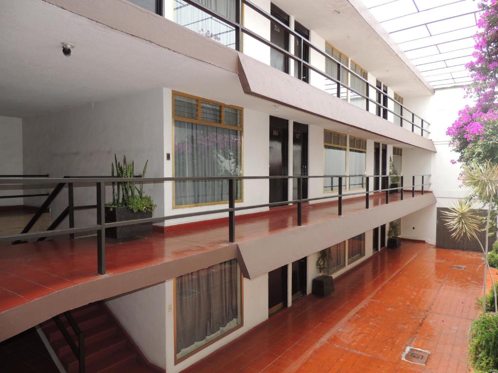 Balkón nebo terasa v ubytování Hotel Lizbeth