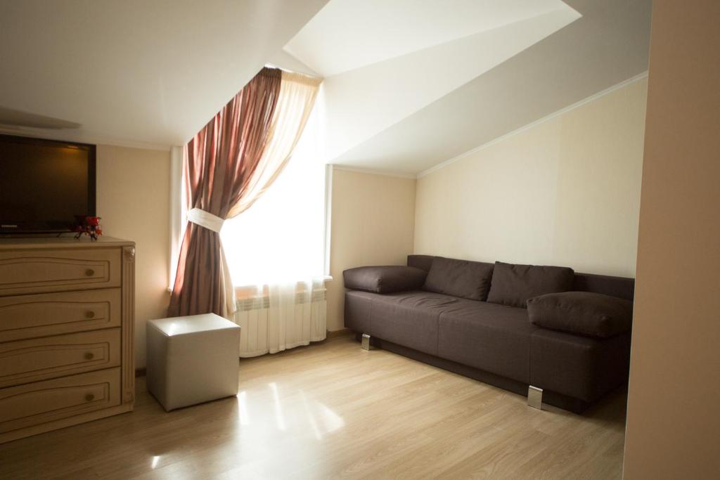 Posezení v ubytování Kolyada Hotel