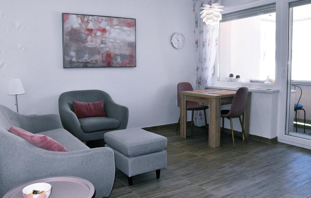 Ruang duduk di APARTMAN BONBON