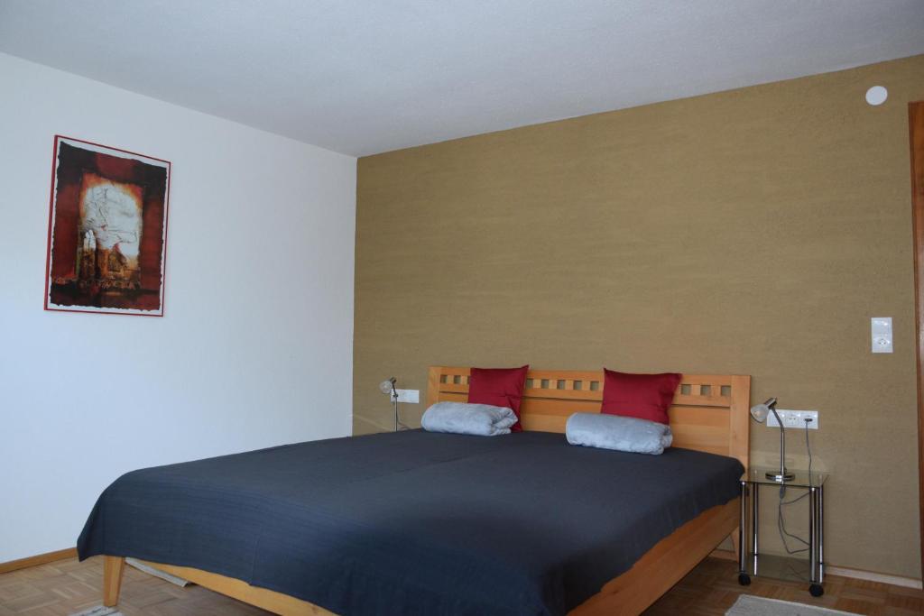 Postel nebo postele na pokoji v ubytování Schottar FeWo MG 07