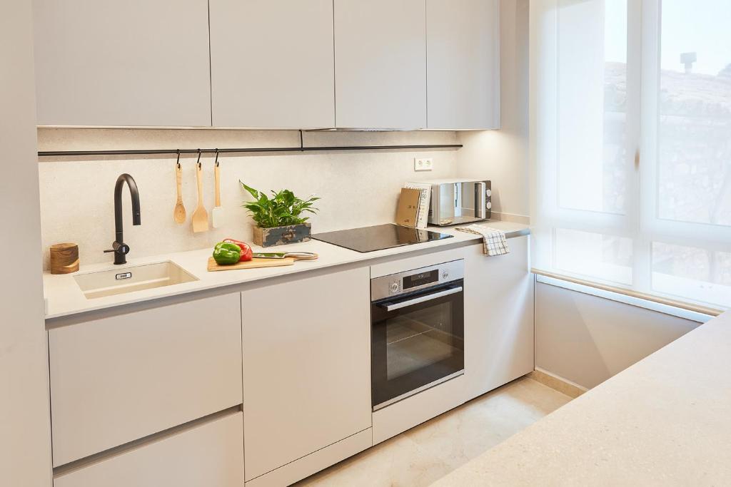 Kuchyň nebo kuchyňský kout v ubytování Vip House Ainsa