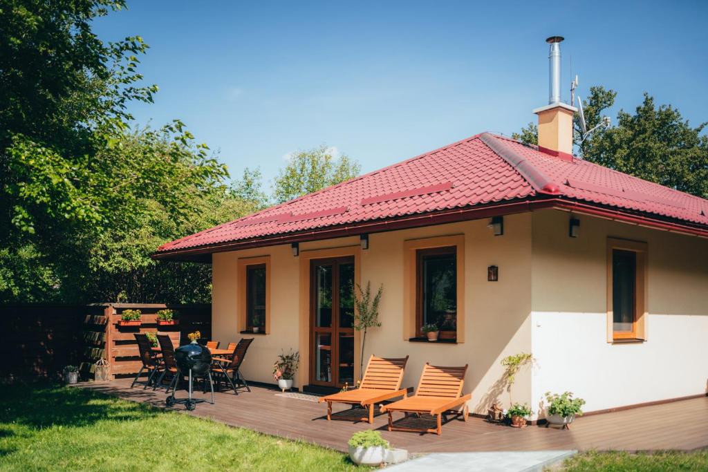 The building in which the holiday home is located
