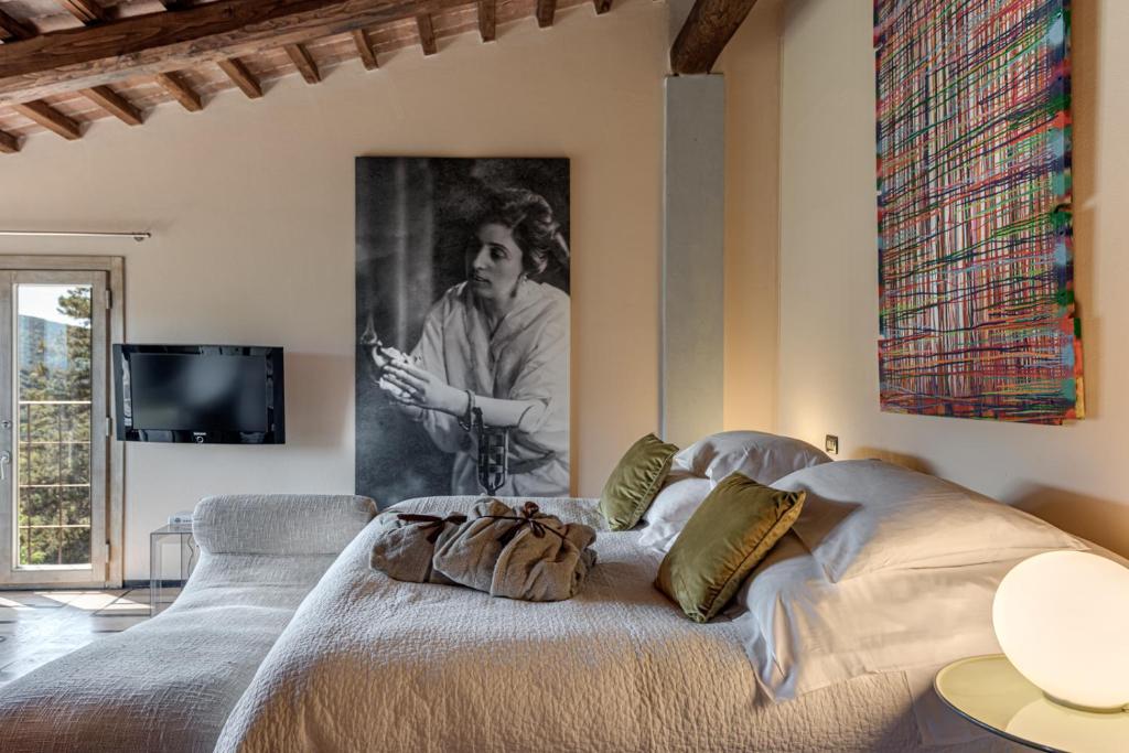 Postel nebo postele na pokoji v ubytování Be Vedetta - Relais & Glamping - Adult Only