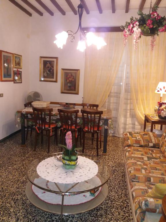 Posezení v ubytování Casa Tarrini