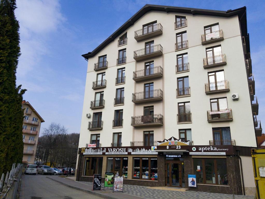 Budova, kde se apartmán nachází