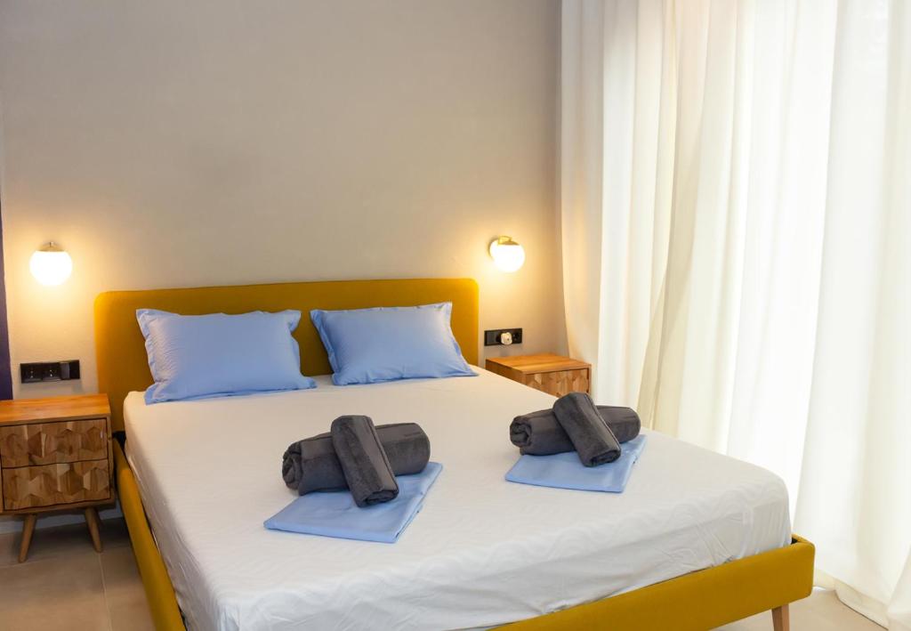 Postel nebo postele na pokoji v ubytování Luxury 4-bedroom Villa in Black Sea Rama Resort by Flat Mаnager