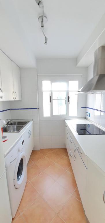 Kuchyň nebo kuchyňský kout v ubytování Rooftop Casa Botes
