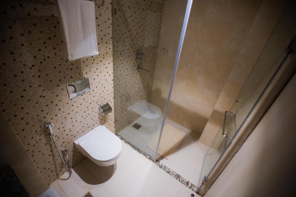 Koupelna v ubytování Vastu Boutique Hotel