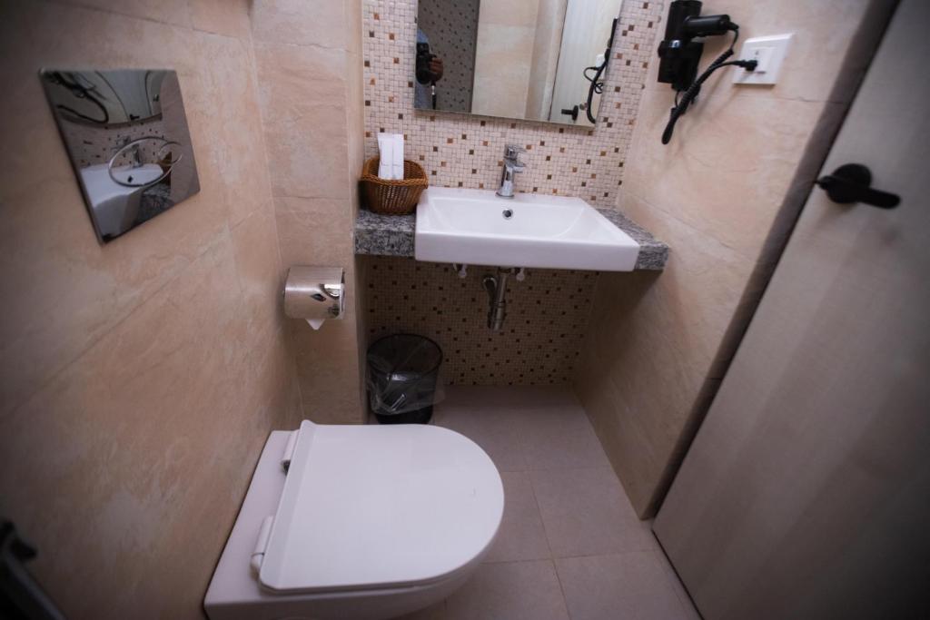 Koupelna v ubytování Vastu Boutique Hotel