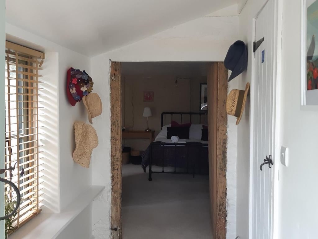 Postel nebo postele na pokoji v ubytování Huberts,