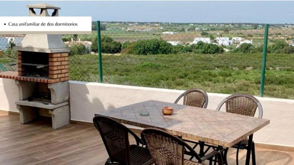 Balkón nebo terasa v ubytování Arco Casas Adosadas
