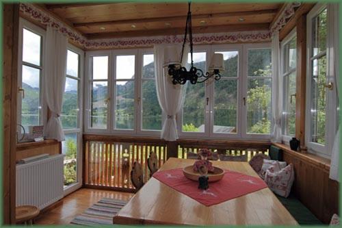 Posezení v ubytování Haus Paradies am See