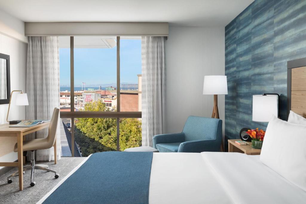 Hotel Caza Fisherman's Wharf - 部分海湾景观王室