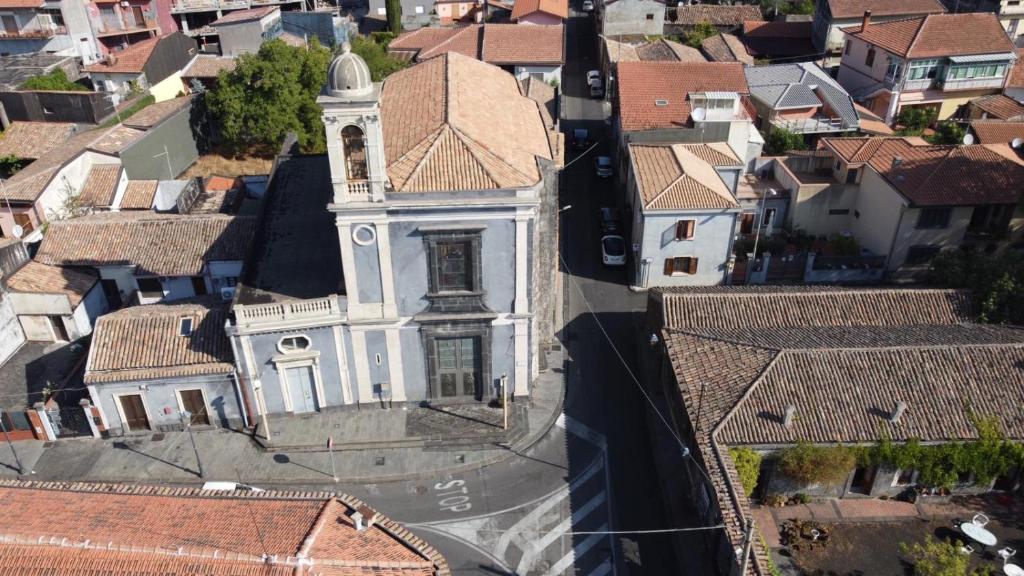 A bird's-eye view of Il Borghetto di San Giuseppe EtnaRooms&Apartments