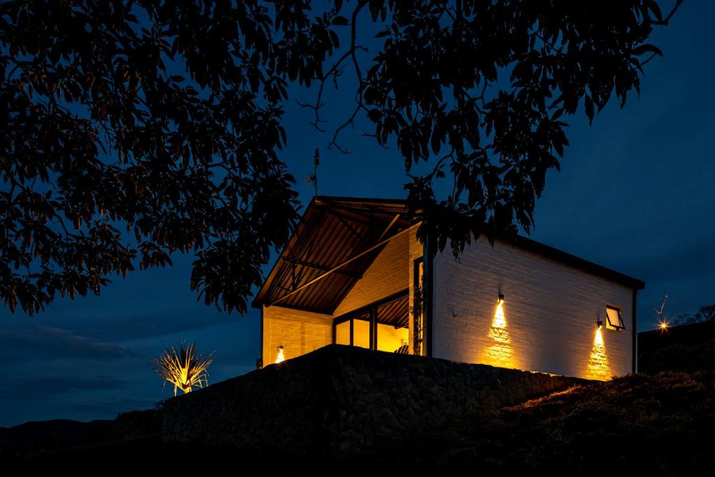 Edificio en el que se encuentra el chalet de montaña