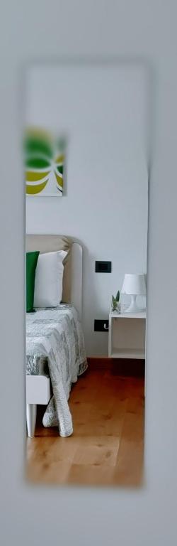 Postel nebo postele na pokoji v ubytování Apartment AL34
