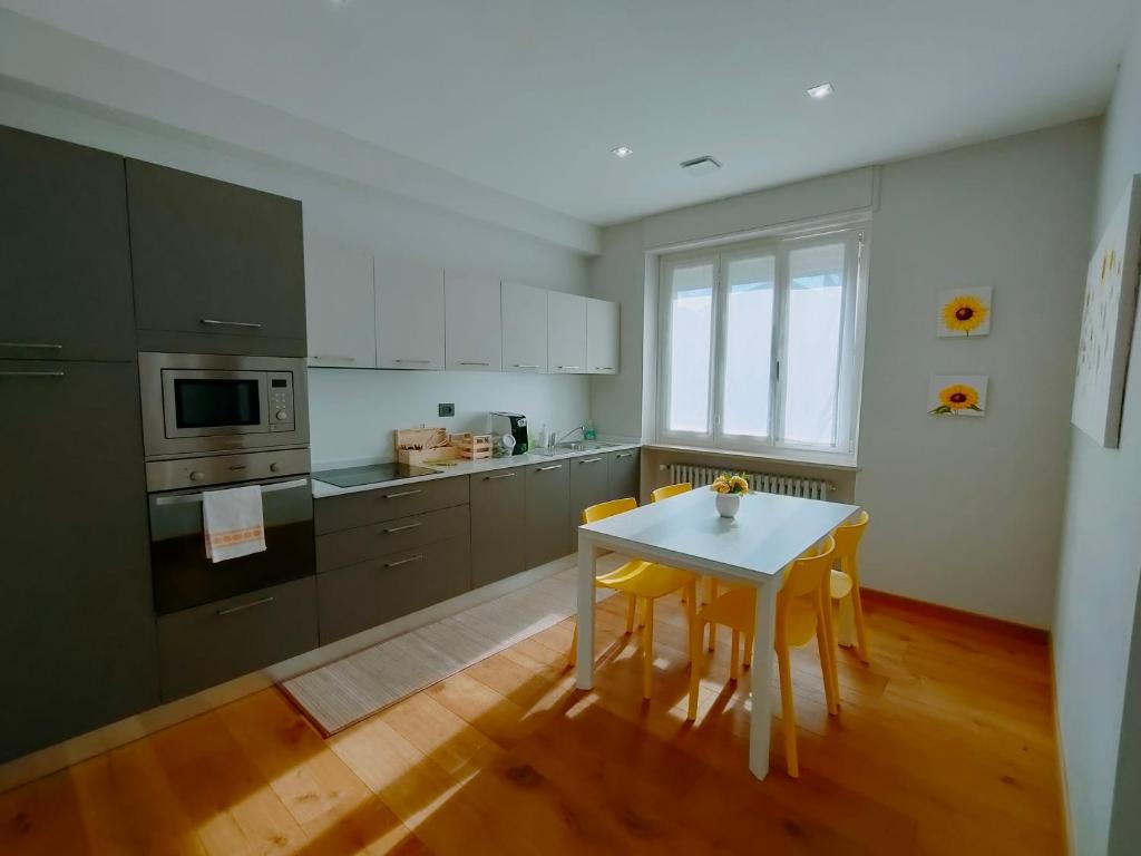 Kuchyň nebo kuchyňský kout v ubytování Apartment AL34