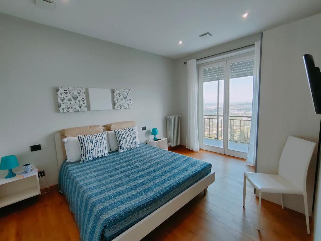 Postel nebo postele na pokoji v ubytování Apartment AL34