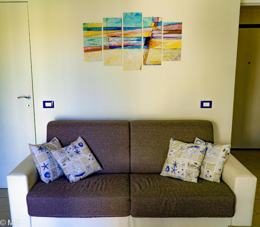 Posedenie v ubytovaní Pietra Home, posto auto, AC ,WIFI, 150mt dal mare