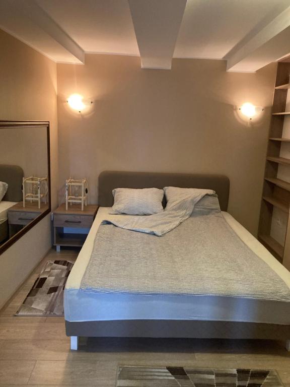 Postel nebo postele na pokoji v ubytování House Apartment