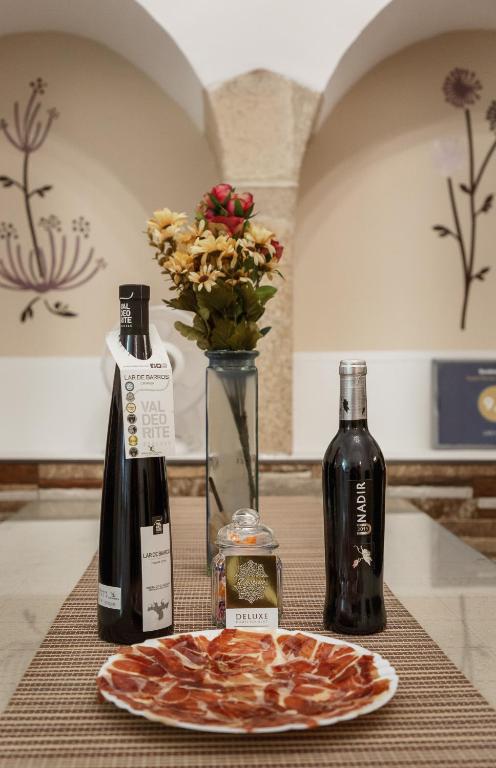 Nápoje v ubytování Destino Deluxe Las Hadas Cáceres