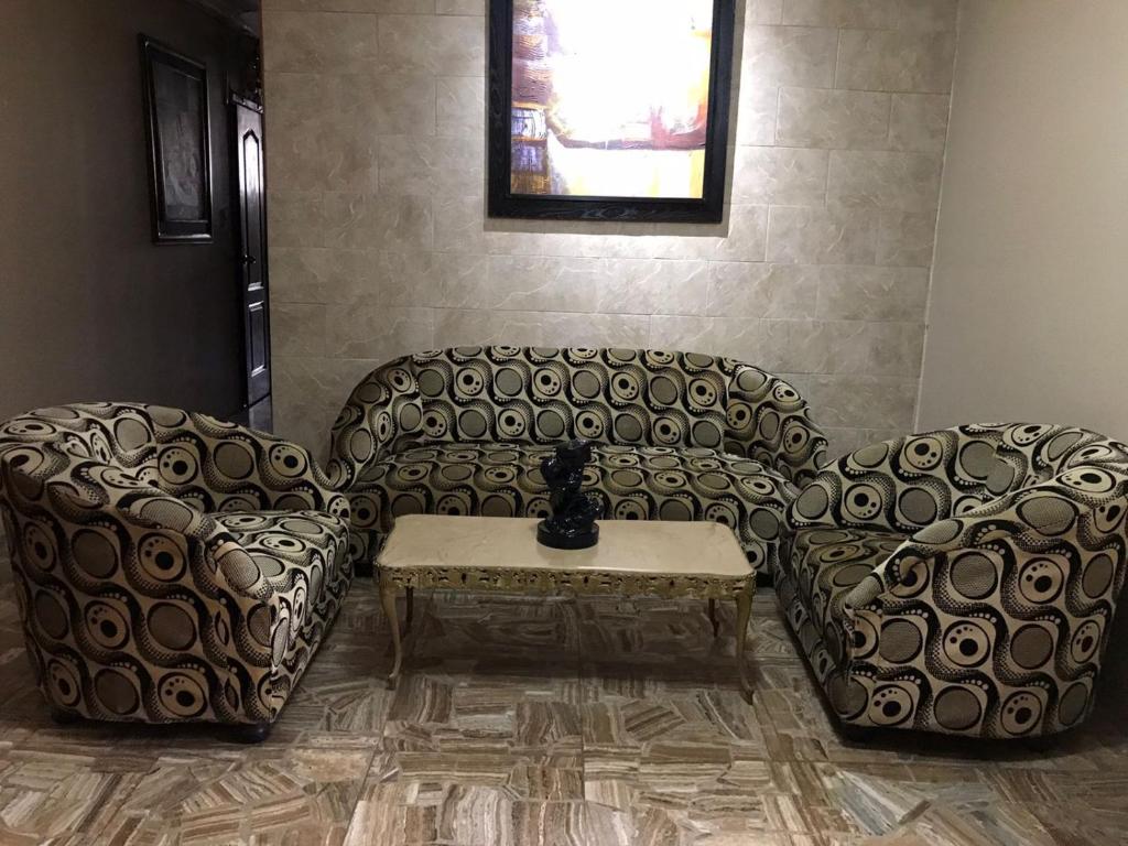 Posezení v ubytování Hostal Bellagio