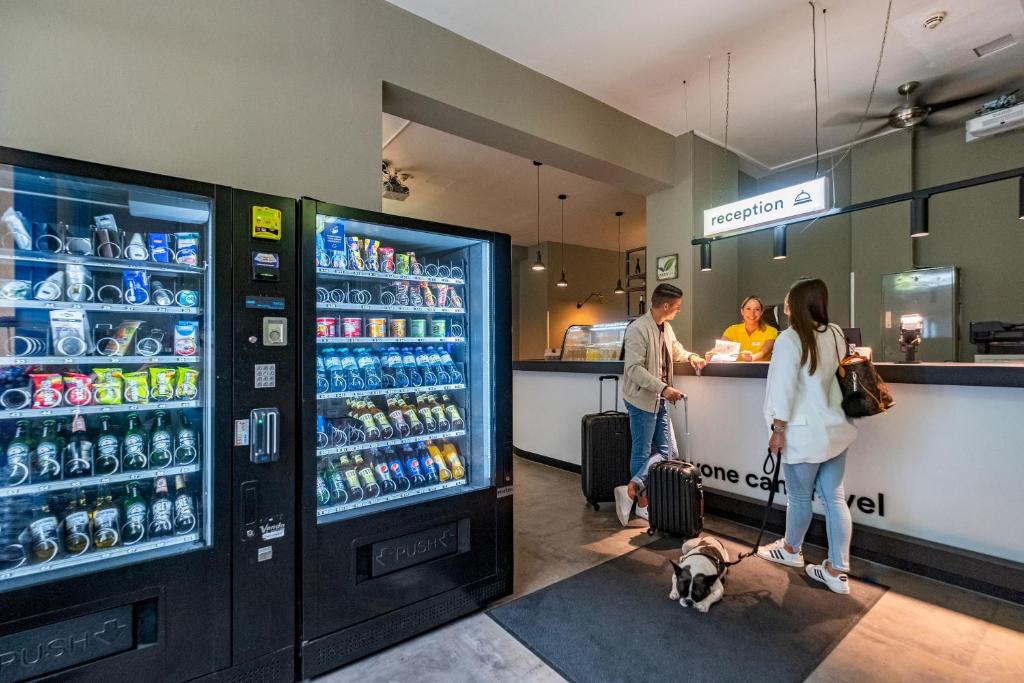 a&o München Hauptbahnhof - Resim 5