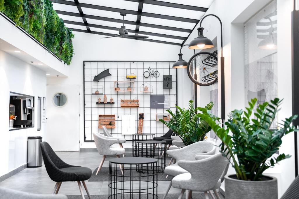 Posezení v ubytování BY14 TLV Hotel