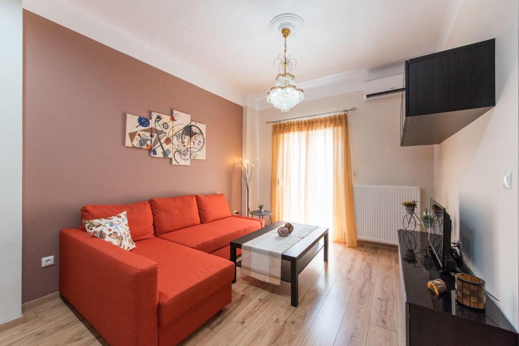 Curated visual reference: Visual Reference: Apricot By Halu Cozy Apt Next To Agia Sophia Metro
