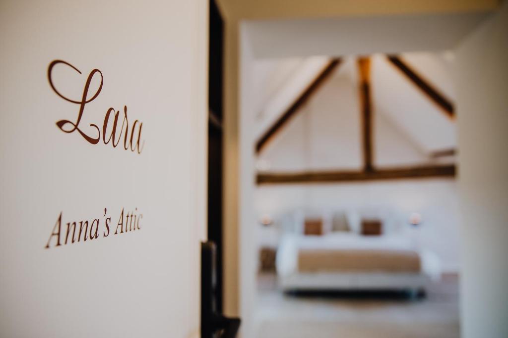 Postel nebo postele na pokoji v ubytování B&B Anna9