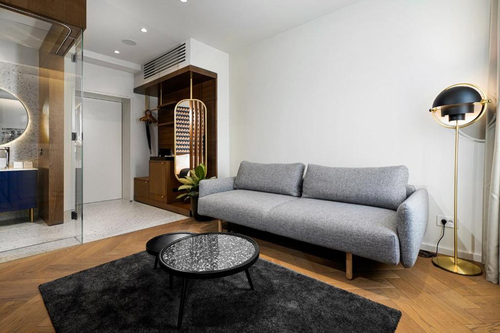 Posezení v ubytování Dominic Smart & Luxury Suites - Edition