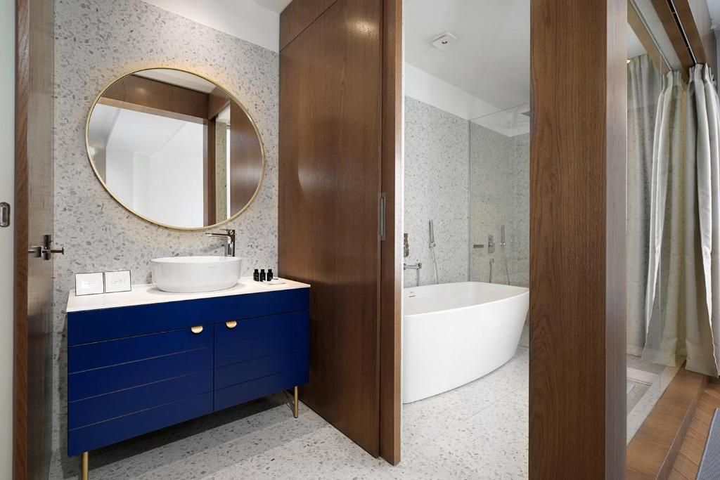Koupelna v ubytování Dominic Smart & Luxury Suites - Edition