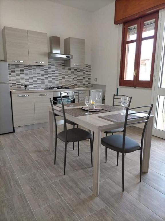 Kuchyň nebo kuchyňský kout v ubytování Casa Vacanze Samuel Beach