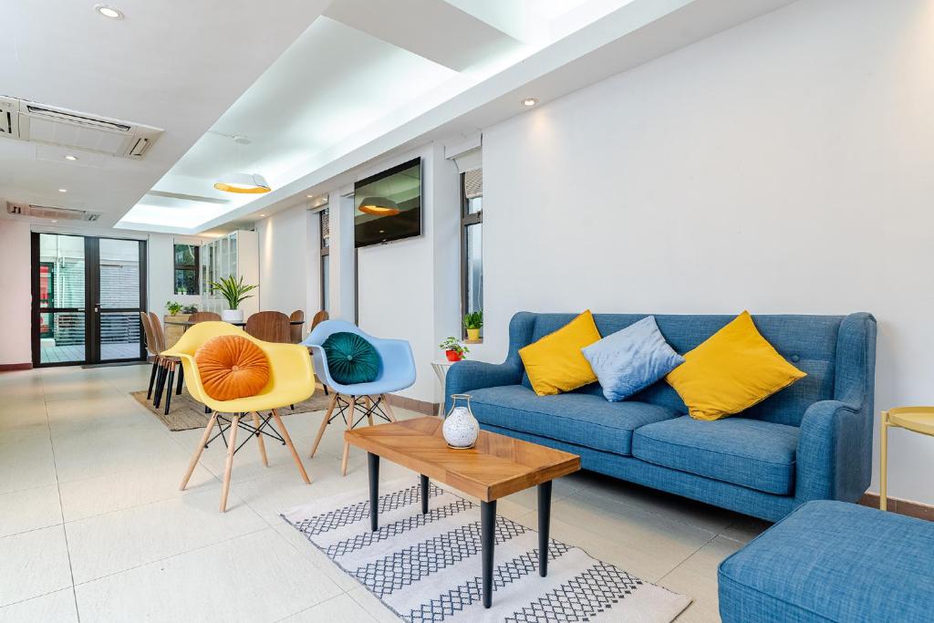 Posezení v ubytování Solar Villas